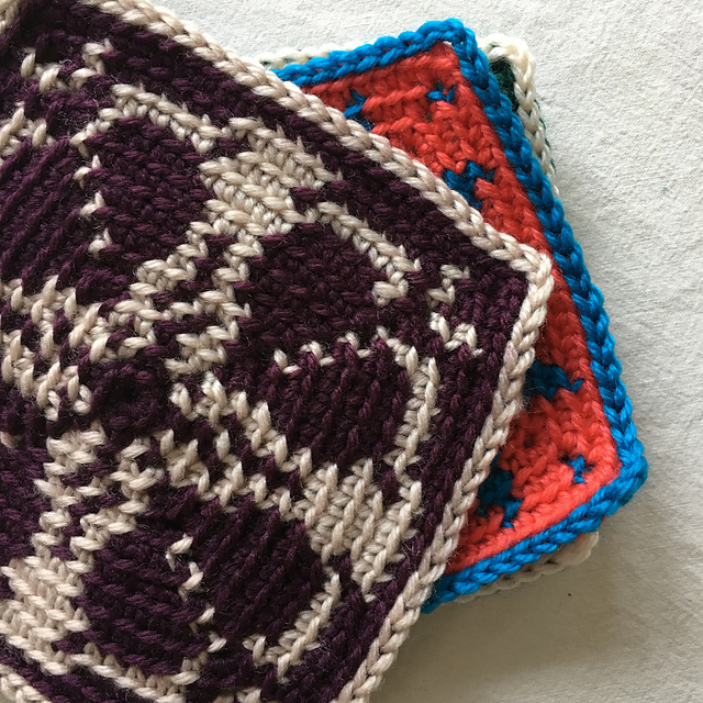 Tapestry Crochet Coaster 3