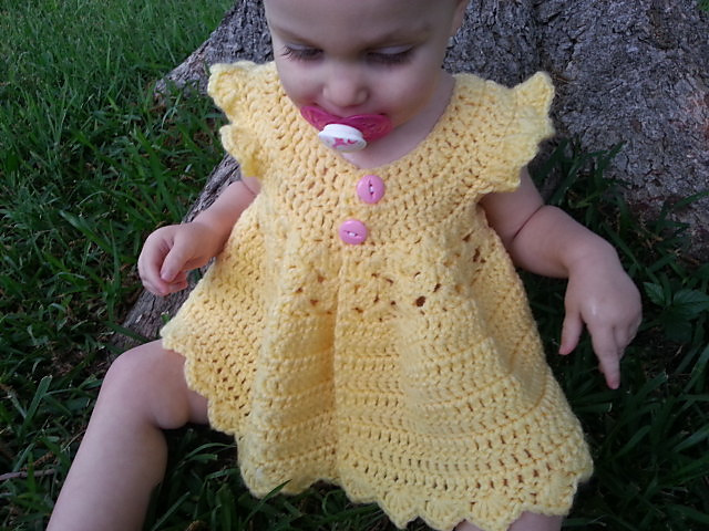 Tunic Style Pinafore for Baby Girls