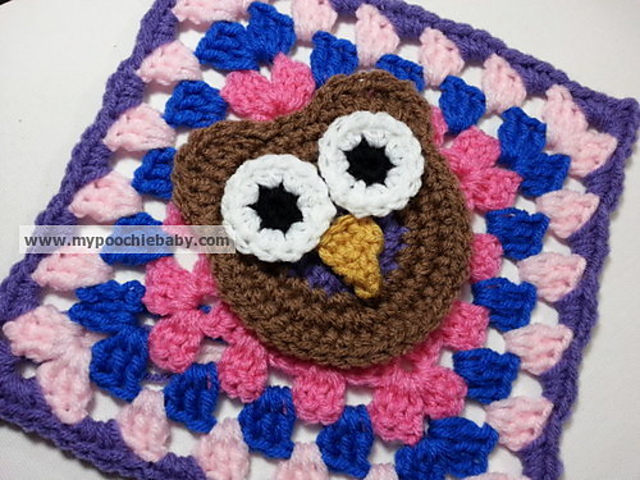 Owl Granny Square