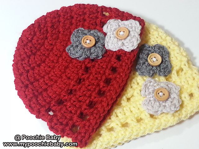 Flower Beanie Hat for Babies