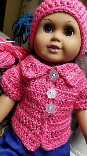 Doll Sweater and Beanie