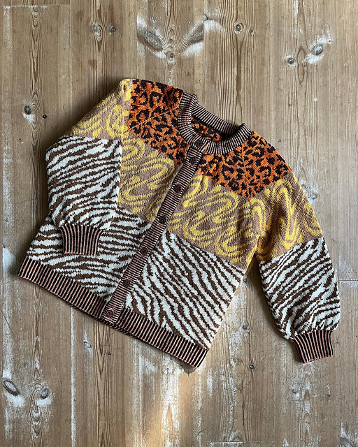 Welcome To The Jungle cardigan