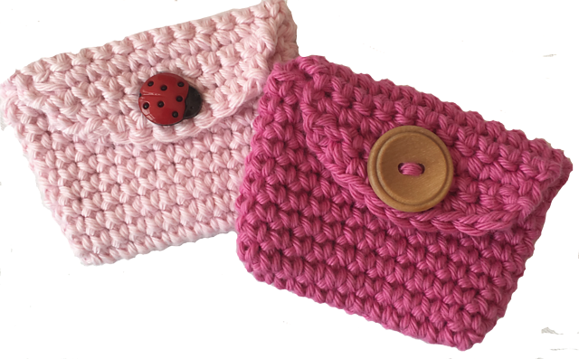 Mini Buttoned Coin Purse