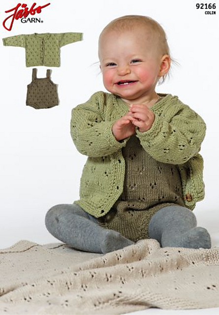 92166 Babyset: kofta, byxa & filt