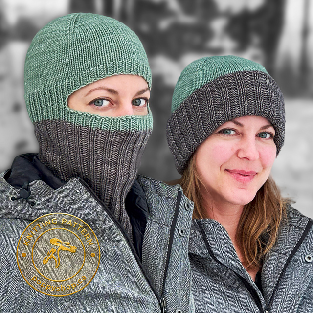【PARTIMENTO】！今季大流行中！★ KNIT BALACLAVA ★ 5 COLOR ランドスケープ ウール ニット バラクラバ(1308URK)｜スモール