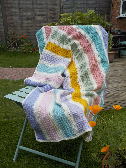 Stress free stripes Blanket