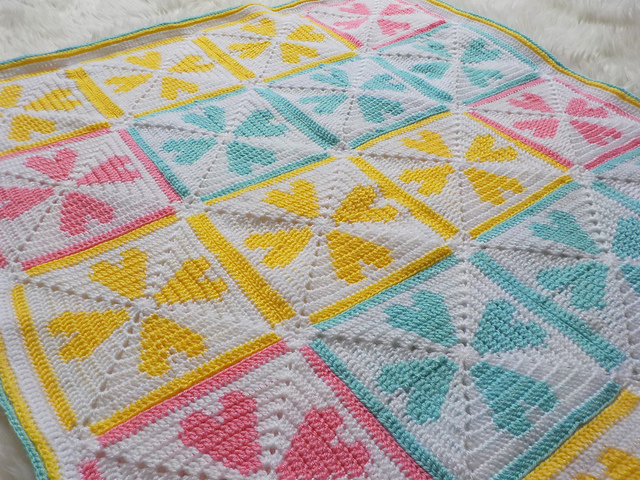 Heart Burst Blanket