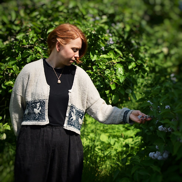 Crane Dance Cardigan