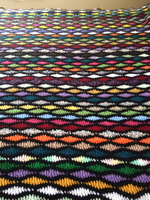 Jewel Scrap Blanket
