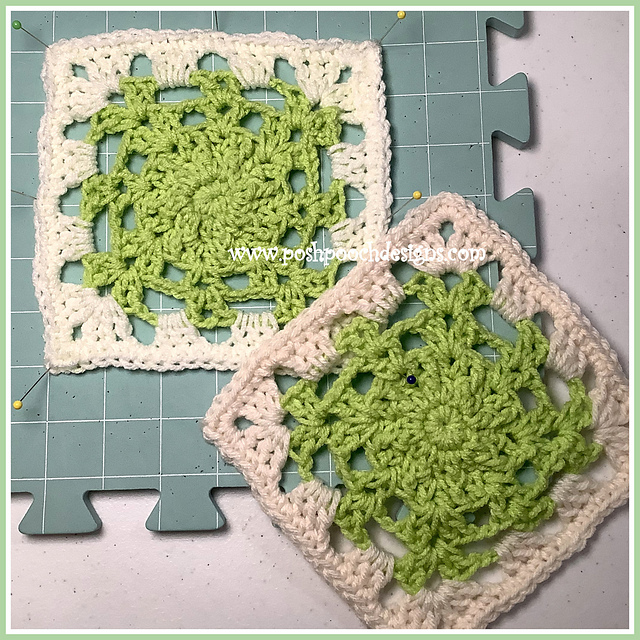 August Peridot Granny Square