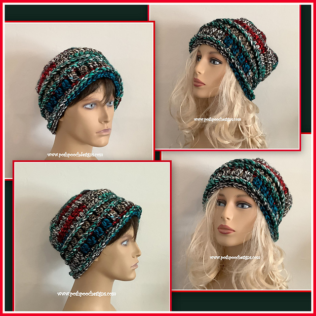 Spicy Winter Slouchy Hat