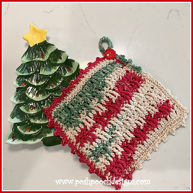 Christmas Country Hot Pad
