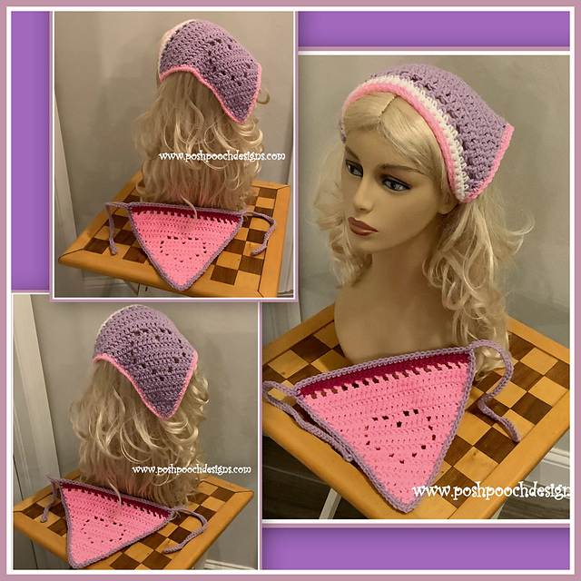 Valentine Heart Headscarf