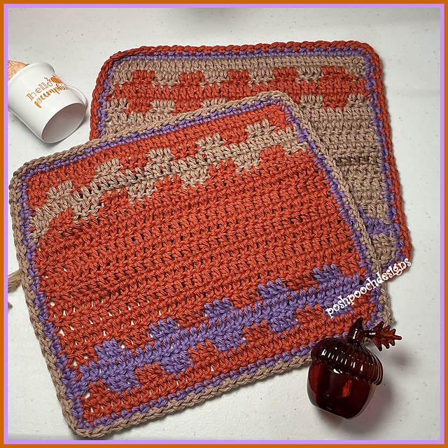 Autumn Colors Washcloth