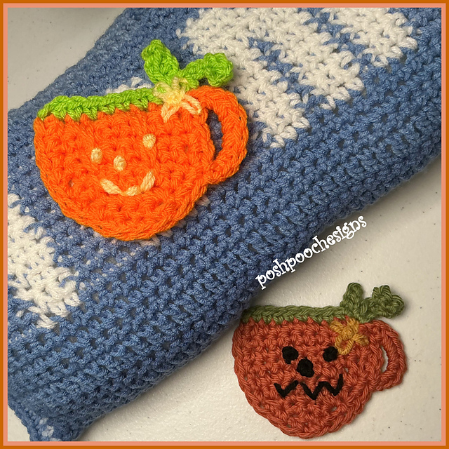 Pumpkin Coffee Cup Magnet