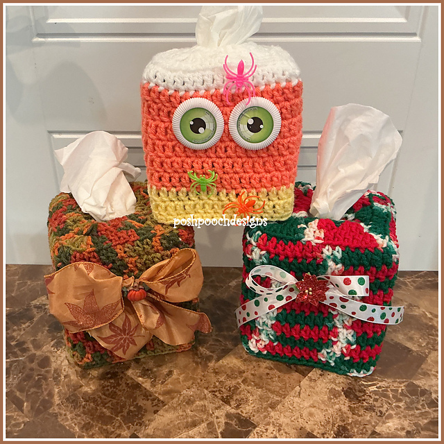 All Holidays Tissue Box Cover