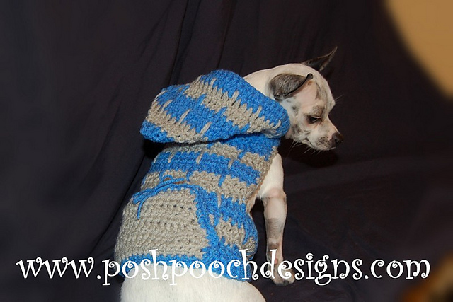 Two Color Dog Hoodie
