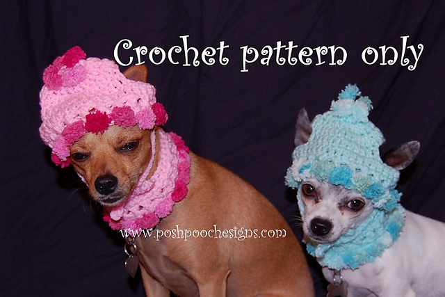 Pomp A Doodle Dog Hat and Cowl