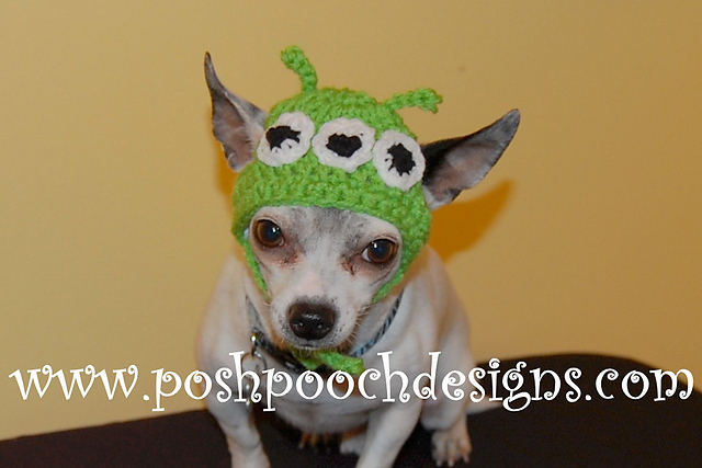 Alien Hat For Dogs