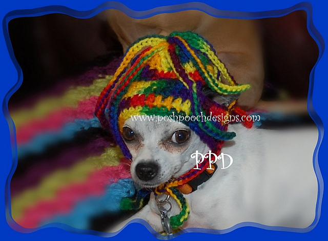 Squiggles Dog Beanie hat