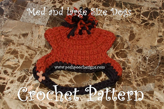 Bulky Dog Hat for medium and large Dogs