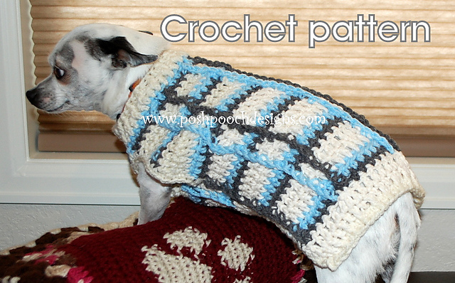 Plaid Dog Sweater