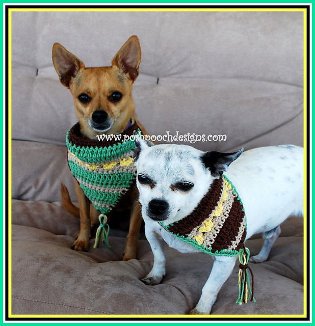 Bohemian Dog Bandanna bandana
