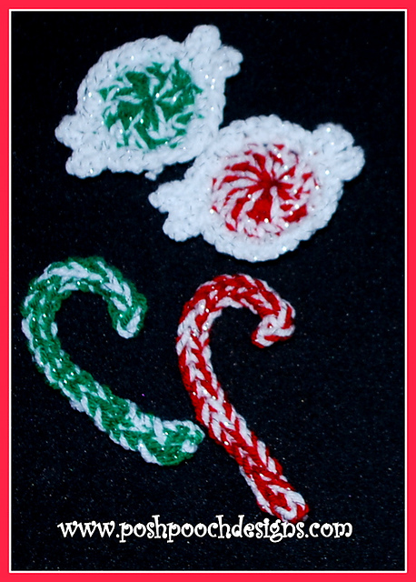 Christmas Candy Applique