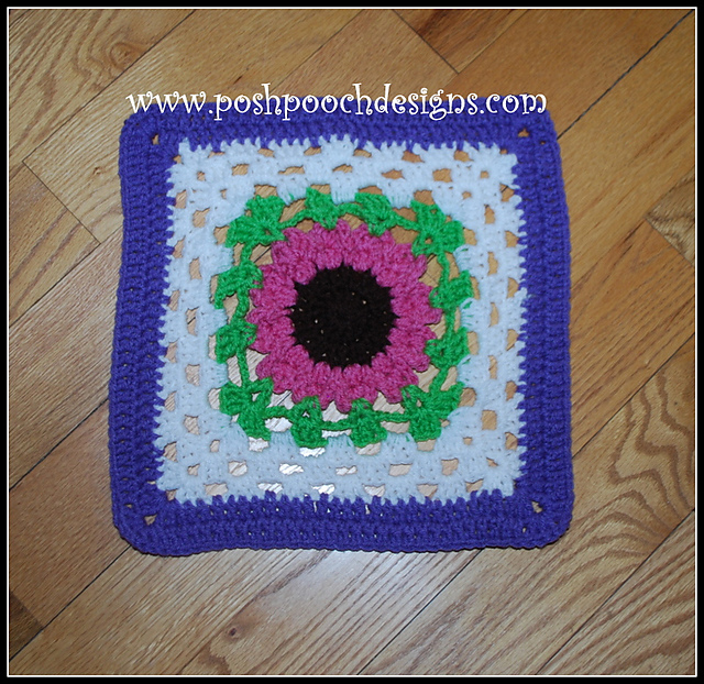 May Flowers Granny Square