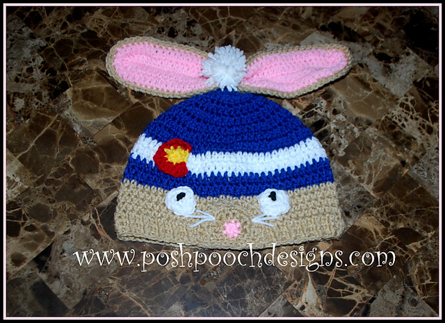 Colorado Bunny Beanie Hat