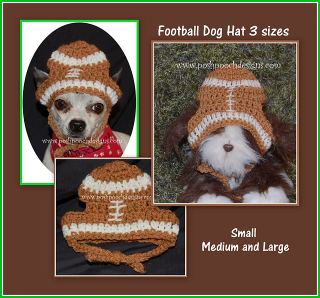 Football  Dog Hat