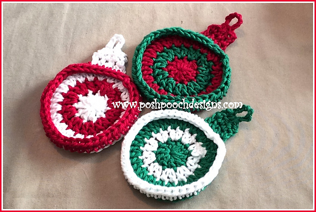 Christmas Ornament Coaster