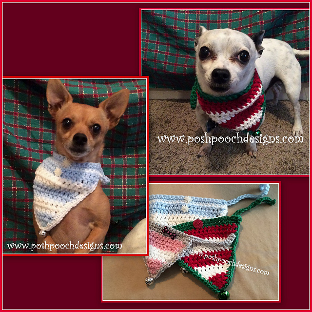 Crochet Collar Crochet Dog Scarf Pattern Free Evening Stroll