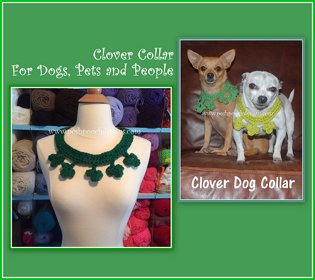 Clover Dog Collar
