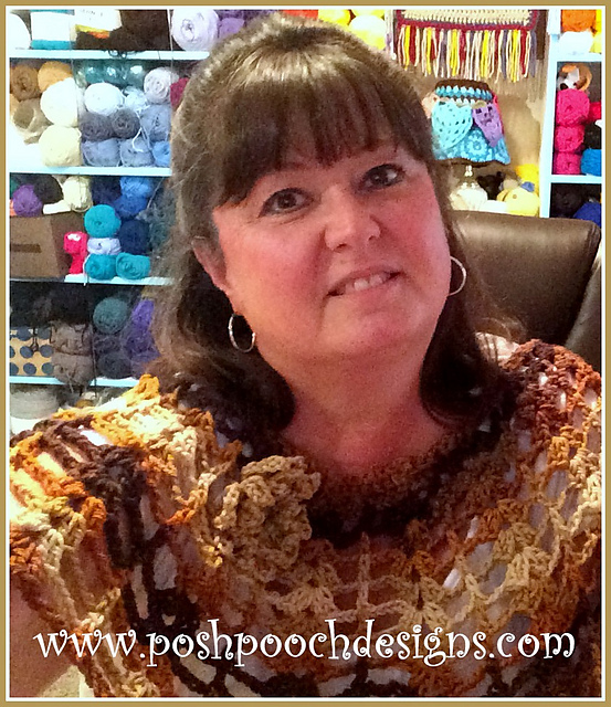 Amazing Stripes Poncho