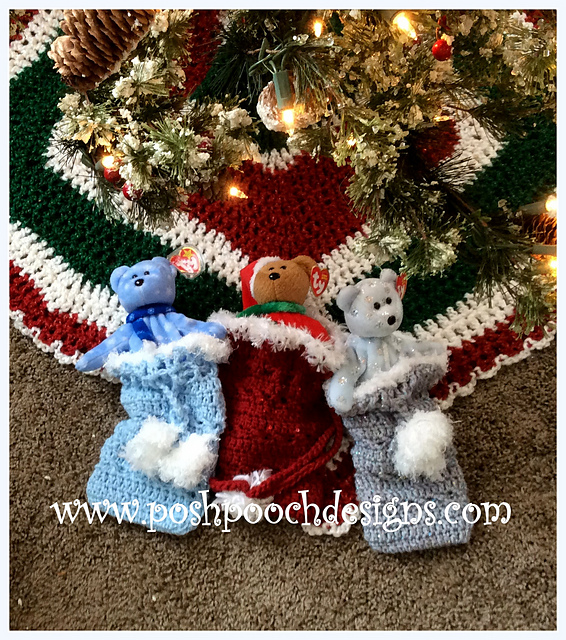 Christmas Sequin Gift bag