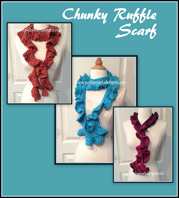 Chunky Ruffle Scarf