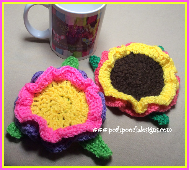 Spring Flower Coaster