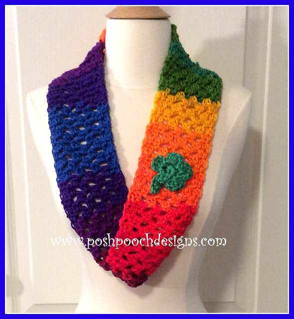 Lucky Rainbow Cowl