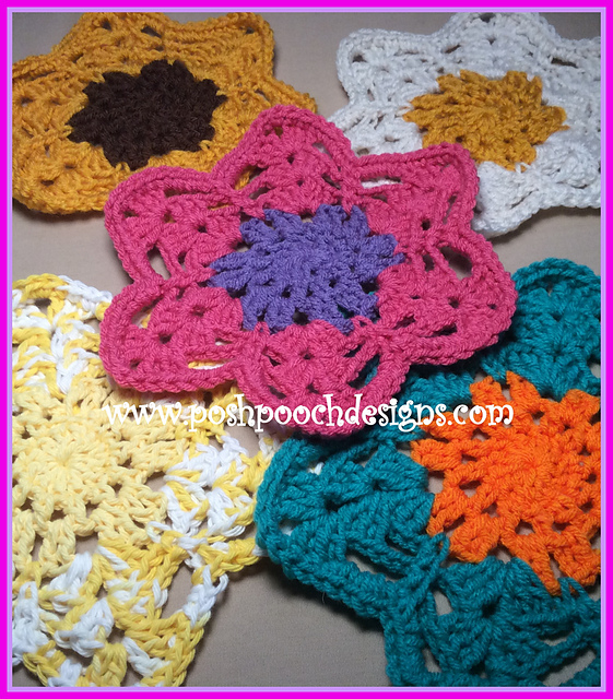 Summer Flower Doily