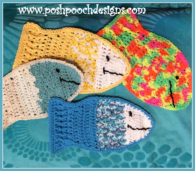 A Lil Fishy Washcloth