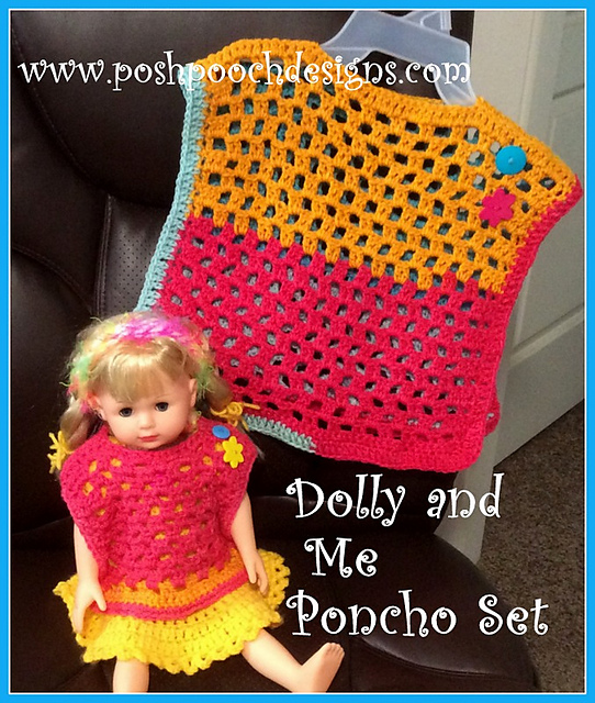 Child's Spring Poncho