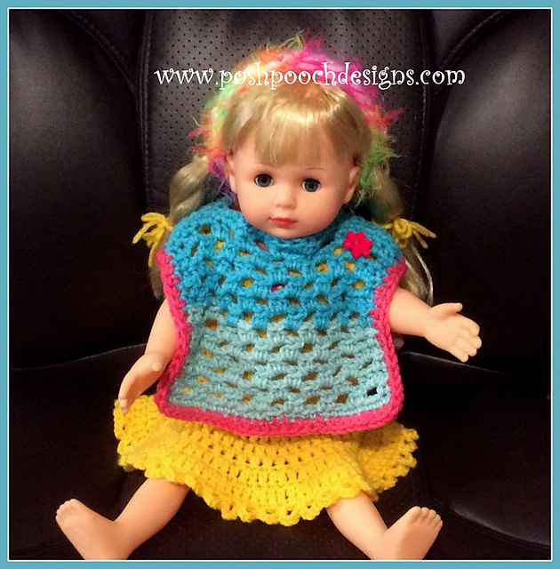 Doll Spring Poncho
