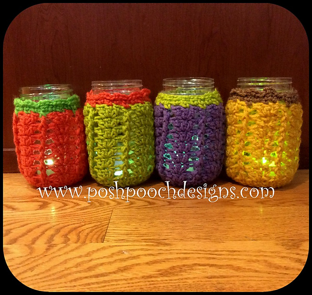 Luminary Jar Cozies