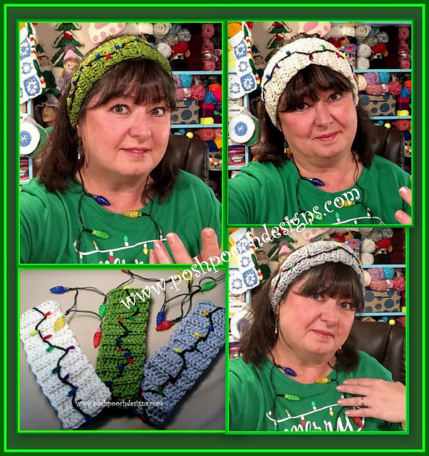 Christmas Lights Headband