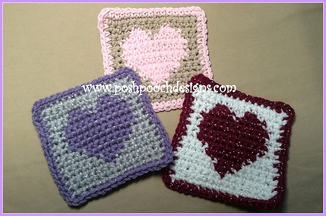 Heart Graph Coaster