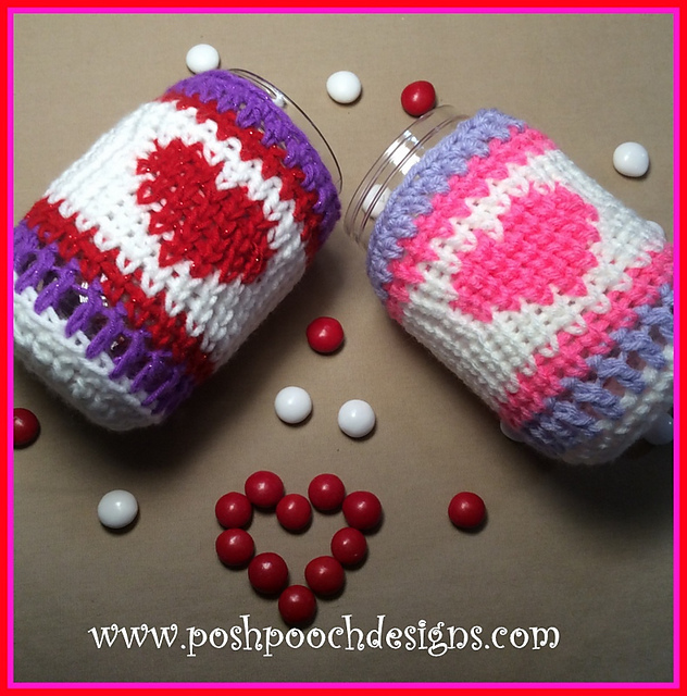 Sweetheart Jar Cozie