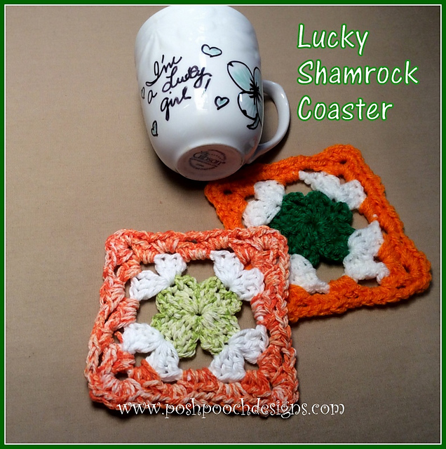 Shamrock Coaster