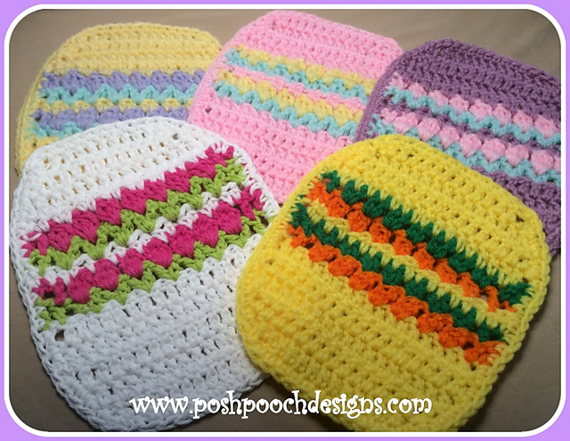 Easter Egg Pot Holder