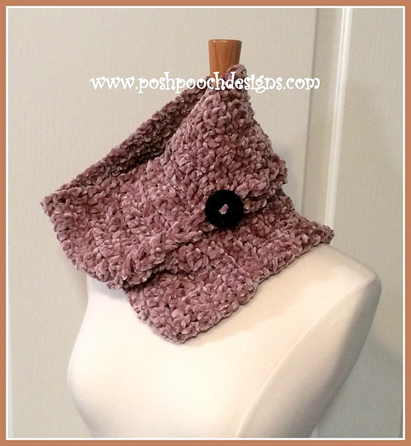 Velvet Cable Cowl